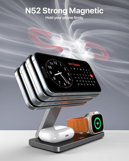 3 In 1 Magnetic Wireless Charger
