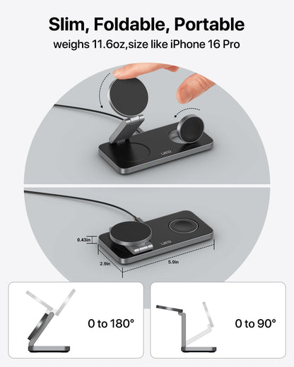 3 In 1 Magnetic Wireless Charger