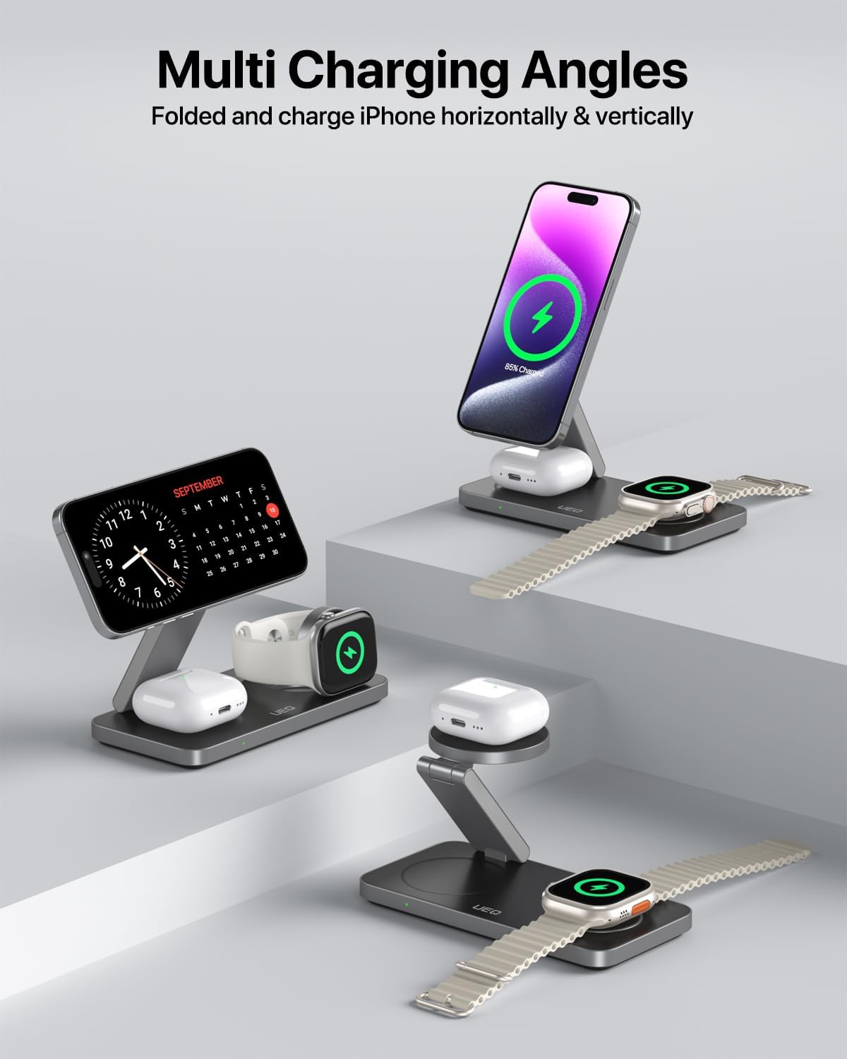 3 In 1 Magnetic Wireless Charger