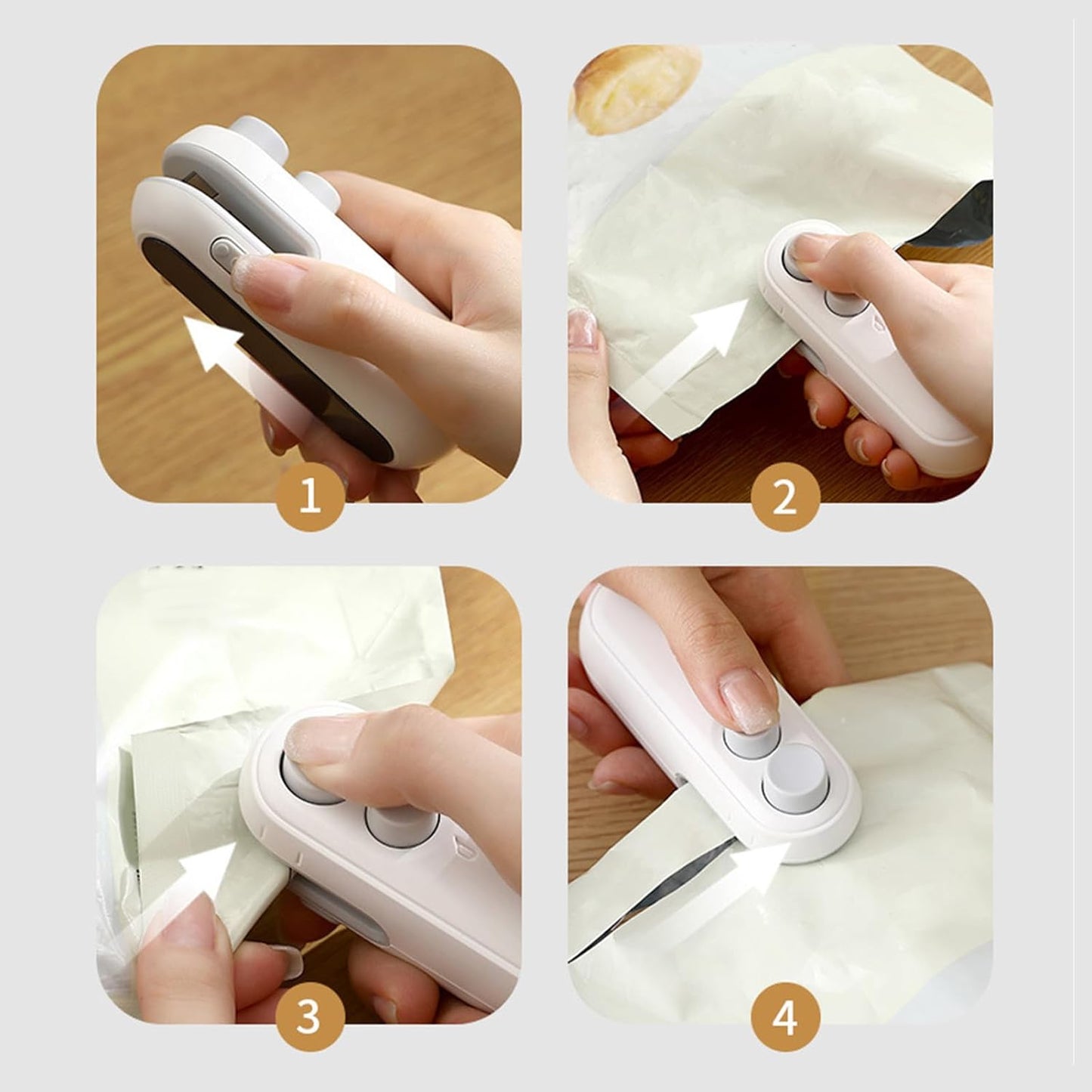Bag Sealer & Cutter – 2-in-1 Heat Seal & Cut Tool