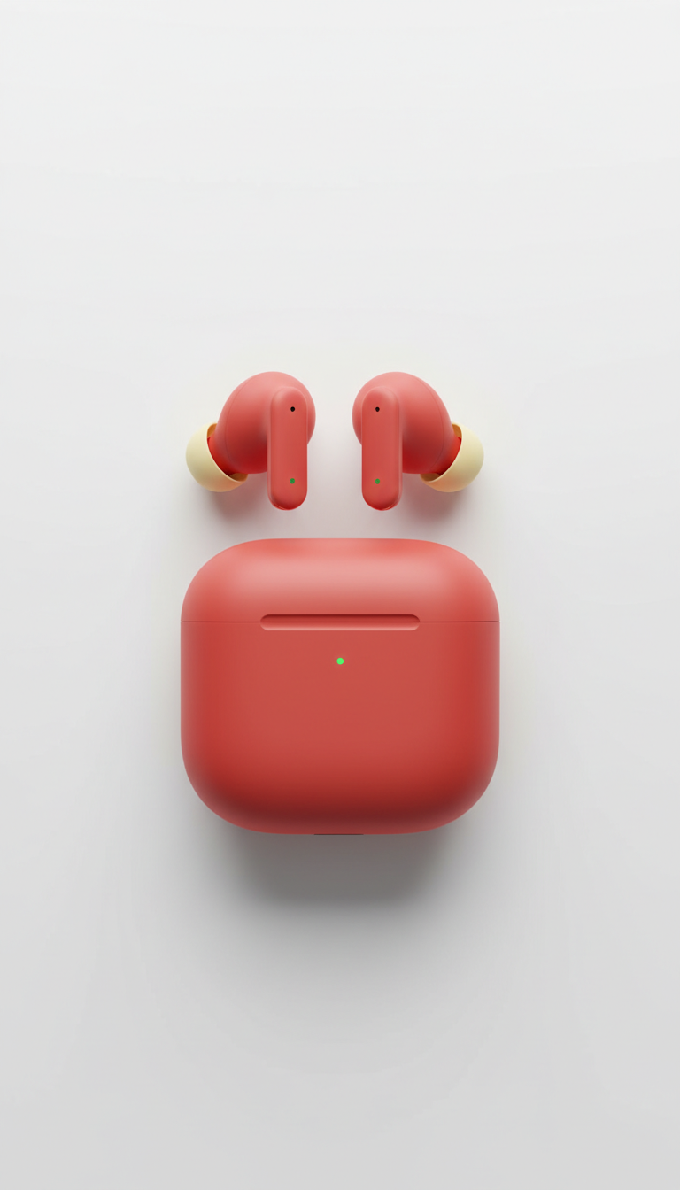 True wireless earbuds with noise isolation