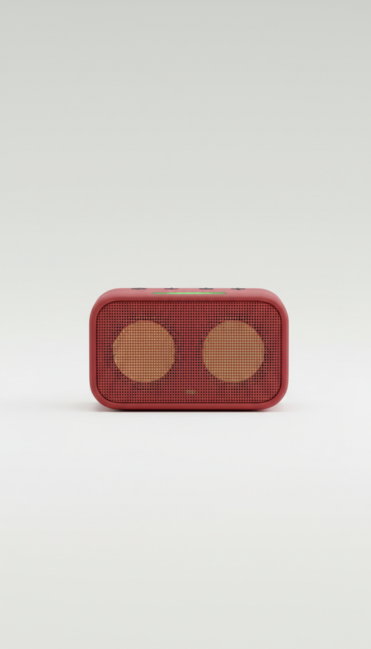 Compact Bluetooth speaker with deep bass