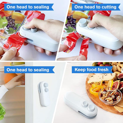 Bag Sealer & Cutter – 2-in-1 Heat Seal & Cut Tool