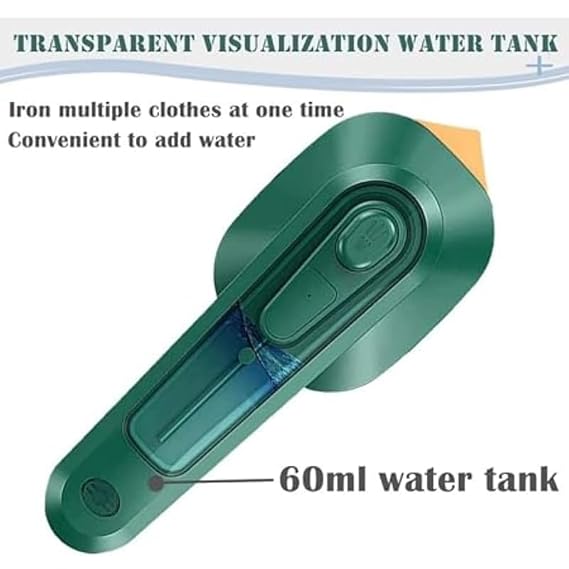 Mini Portable Steam Iron | Handheld Folding Travel Garment Steamer