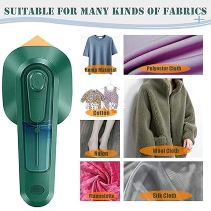 Mini Portable Steam Iron | Handheld Folding Travel Garment Steamer