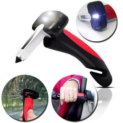 5-in-1 Car Support Handle with Window Breaker
